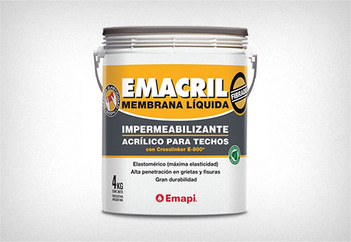 impermeabilizantes líquidos membrana acrílica